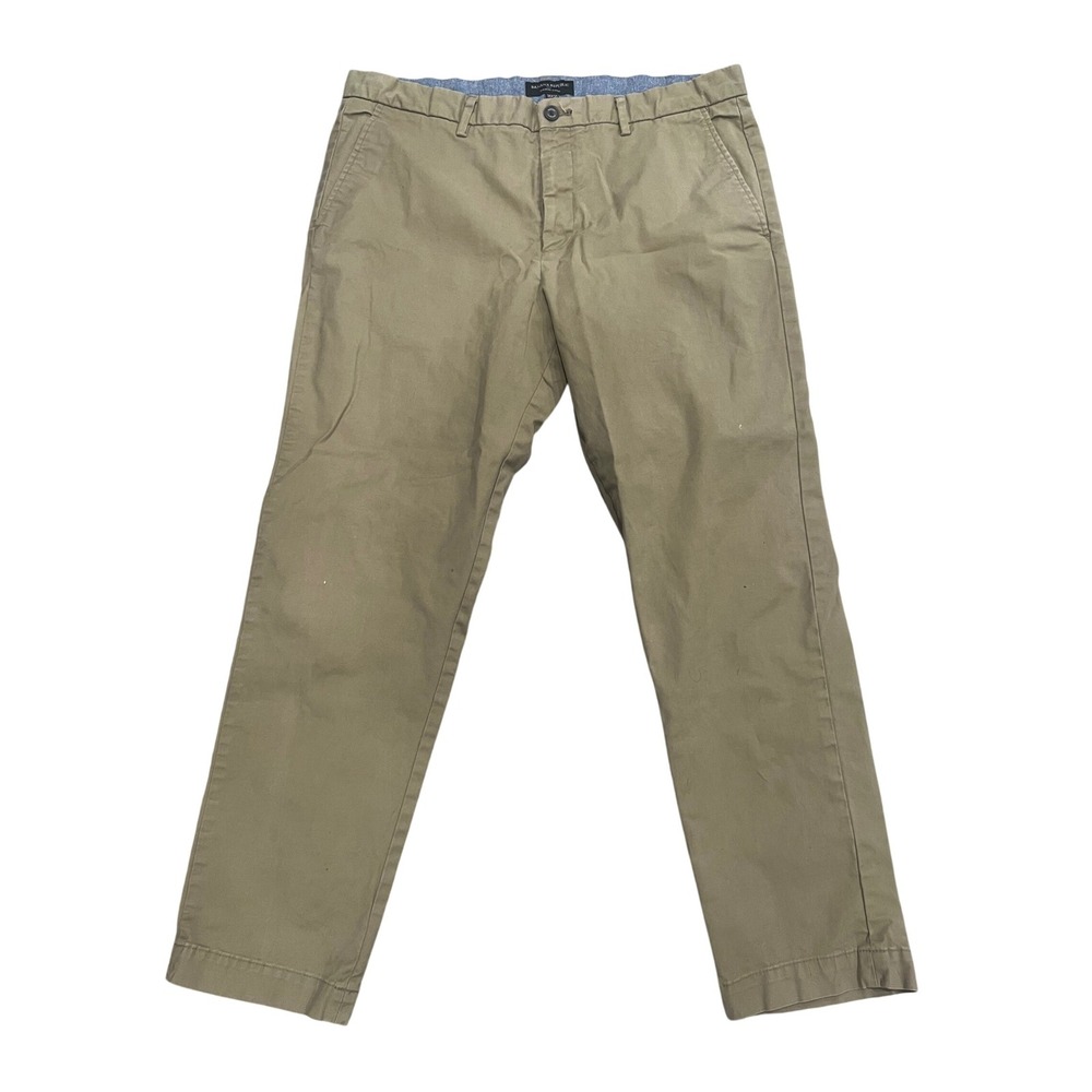 Banana Republic Mason Chino Pants Khaki Tan Athletic Tapered Sz 36x30 Office